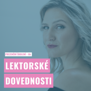 Brunch & Edu workshop: Lektorské dovednosti - 21. 9. 2025