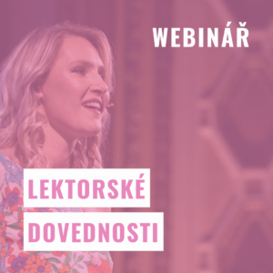 Lektorské dovednosti - 28. 4. 2026